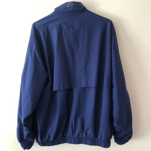 NIKE GOLF WATER RESISTANCE MEN’S BLUE JACKET.LARGE - Picture 3 of 11